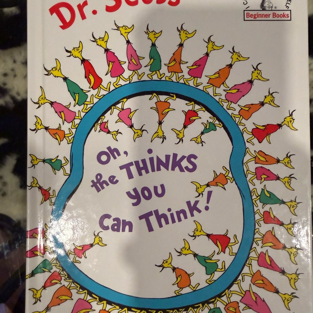 Dr. Seuss Oh, the Thinks You Can Think! Book - Red, Yellow, Blue